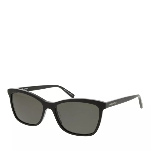 Saint Laurent SL 502-001 56 Woman Acetate Black-Black Sunglasses