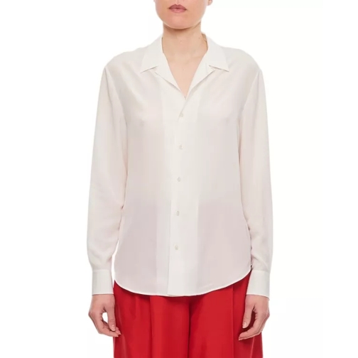 Ralph Lauren Darien Silk Shirt White 