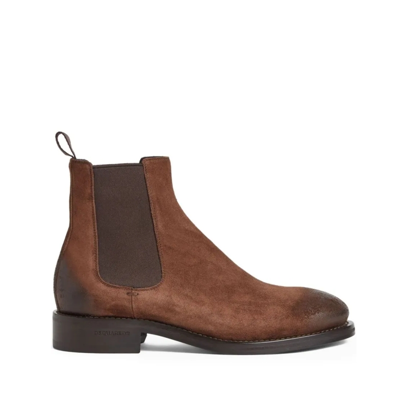 Dsquared2 Stiefel Brown Suede Boots Brown