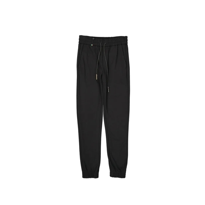 Philipp Plein Pantalon de jogging Sophisticated Black Sweatpants With Embroidered De Black