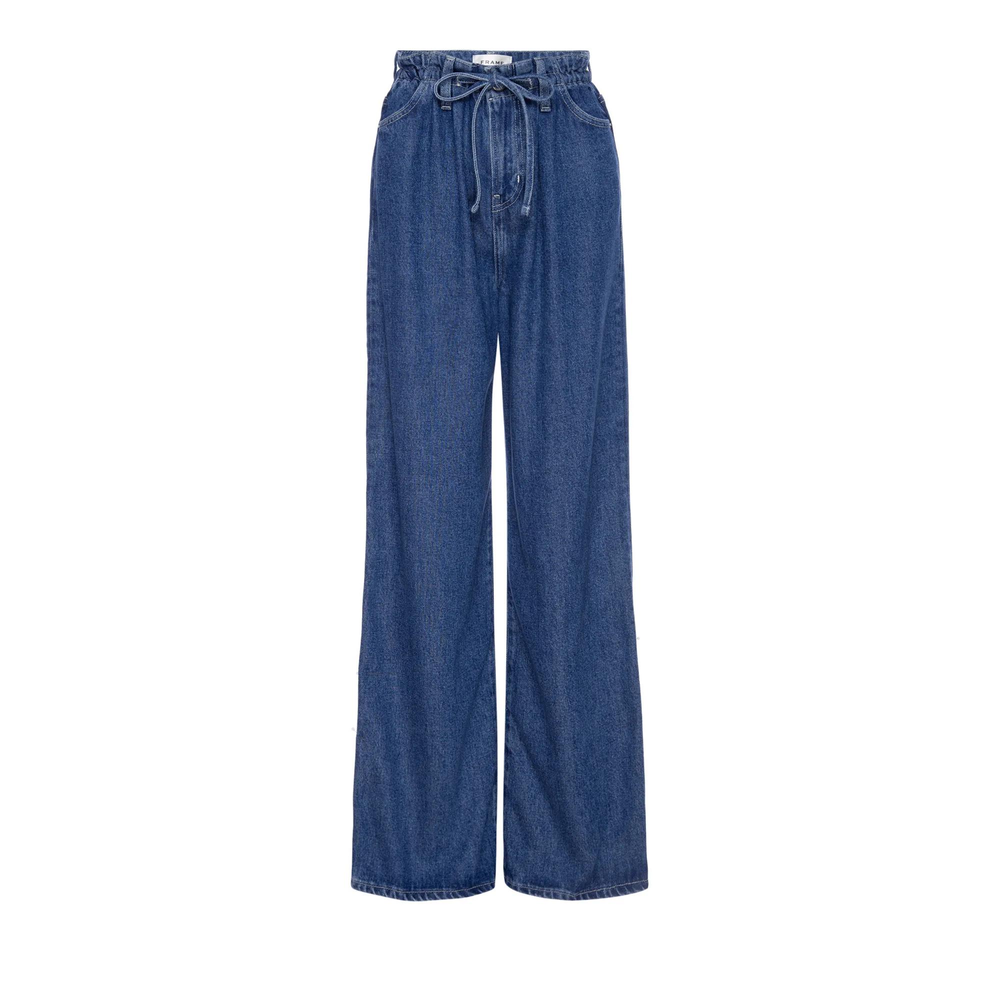 Thumbnail - FRAME - SUPER DRAPE DRAWSTRING WIDE LEG - Größe 29 INCH - multi