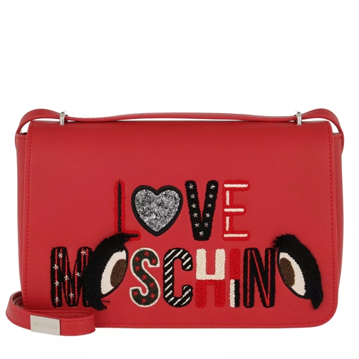 Love Moschino Love Shoulder Bag Red Crossbodytas