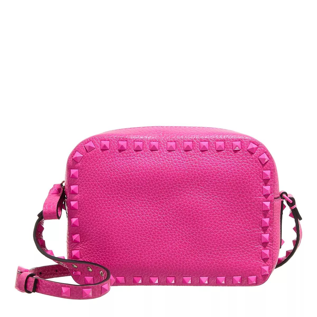 Valentino Garavani Crossbody Bags - Rockstud Shoulder Bag - Gr. unisize - in Rosa - für Damen