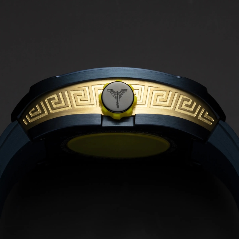 Carlo Colucci Automatikuhr Automatikuhr CC100 . gelb(Image 4)