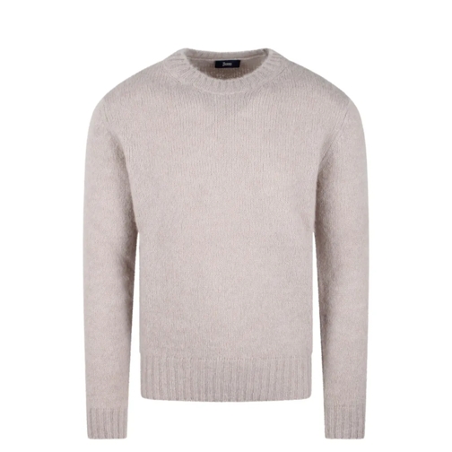 Herno Alpaca Sweater Grey Pullover