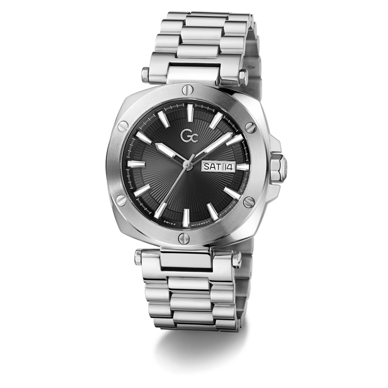 GC Quarzuhr Quarz-Analoguhr Gc Nobilis silber(Image 5)