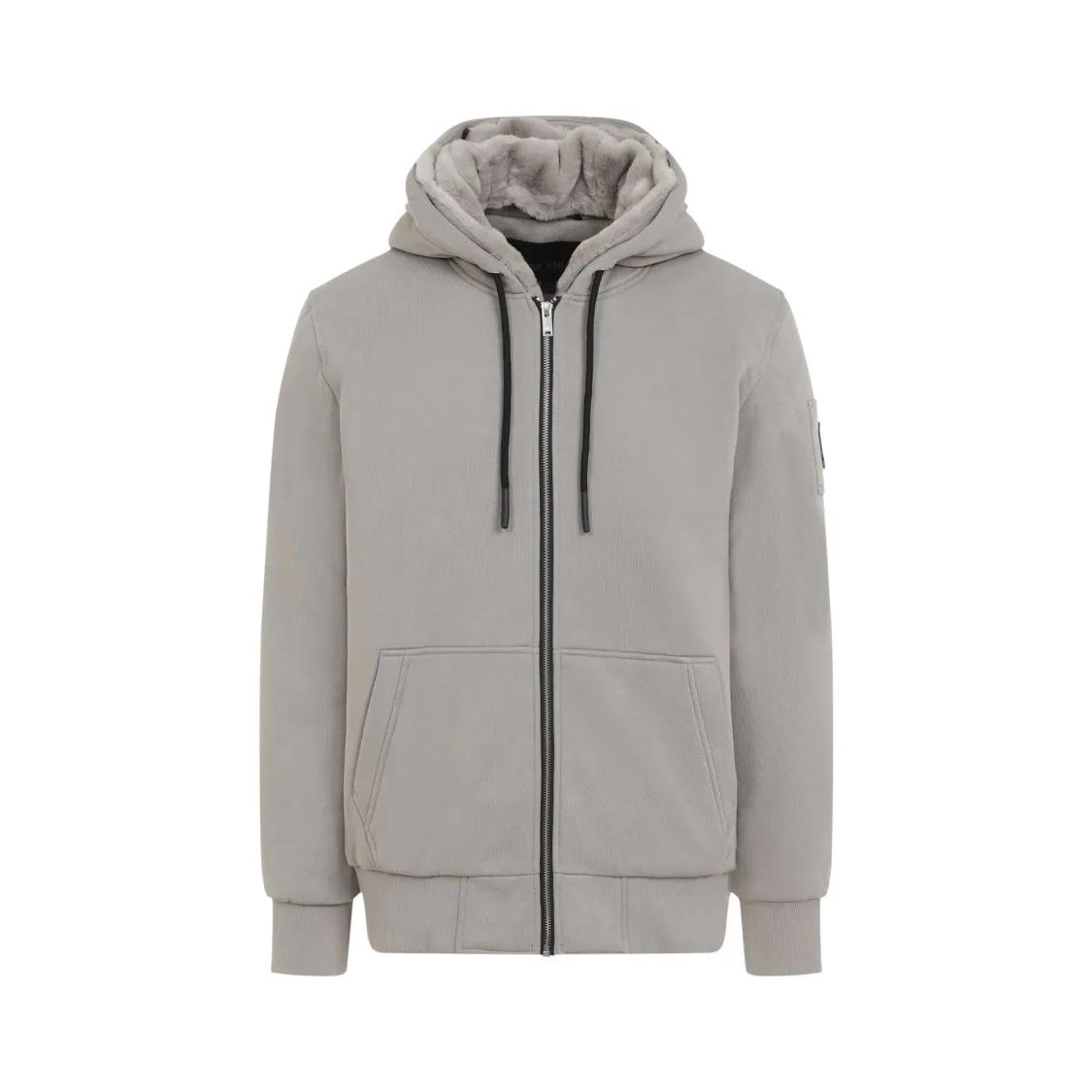 Moose Knuckles - Dusk Classic Bunny 3 Hoodie - Größe M - grau