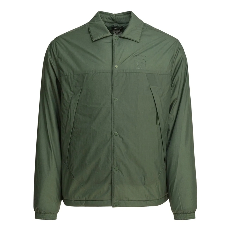 CP Company  Lightweight Pertex Overshirt With Snap Button Clos Green