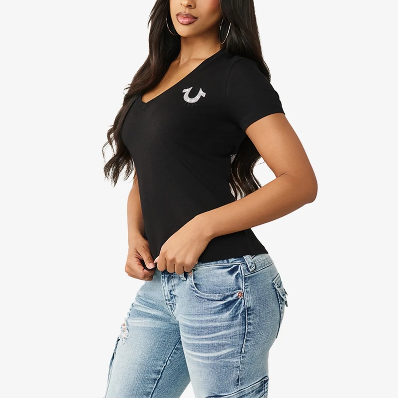 True Religion T-Shirt T-Shirt BUDDHA schwarz(Image 3)