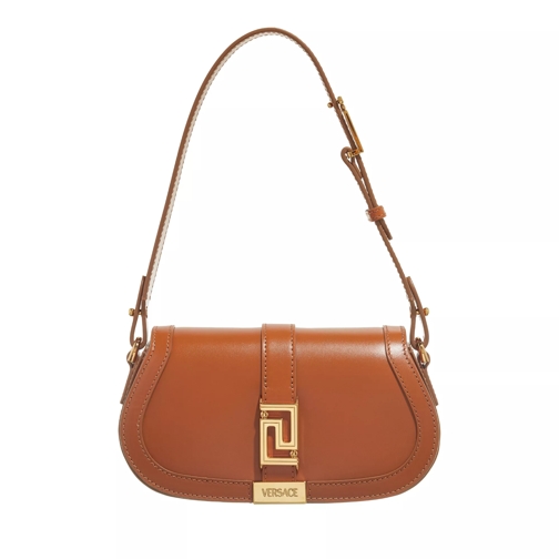 Versace Mini Bag Calf Leather Caramel Shoulder Bag