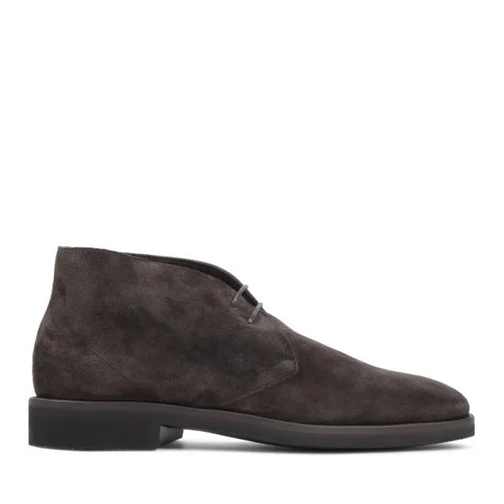 Tom Ford Desert Brown Suede Calf Leather Boots Brown Chaussures à lacets