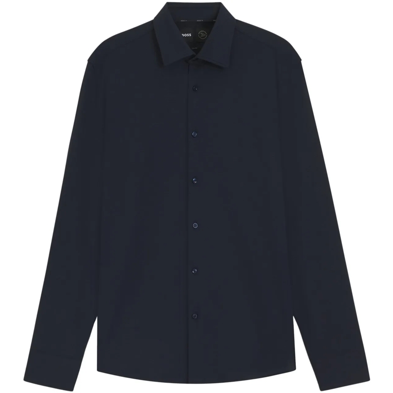 Boss Legeres Oberteil Shirts Blue blau