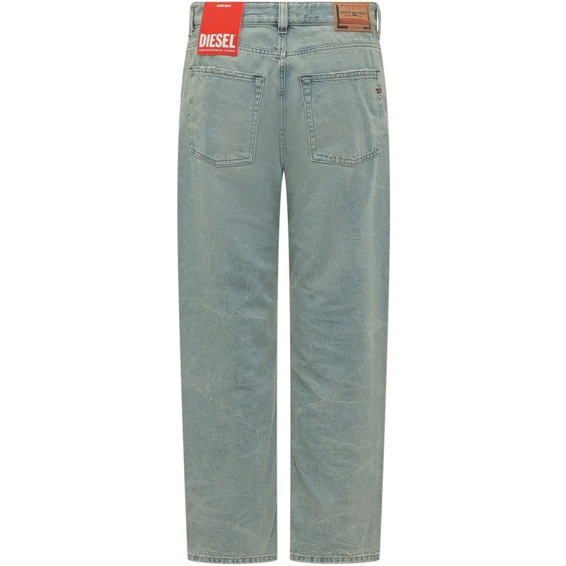 Diesel Jeans à jambe droite Jeans 1988 D-Ark a Gamba Dritta hellblau(Image 2)