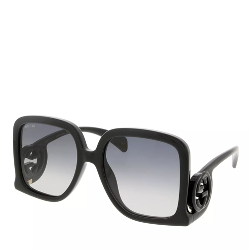 Gucci GG1326S BLACK-BLACK-GREY Sonnenbrille