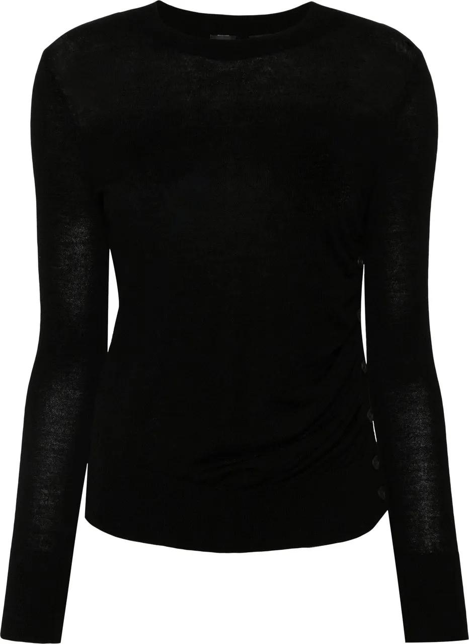 Thumbnail - Pinko - Sweaters Nero Limousine - Größe XS - schwarz