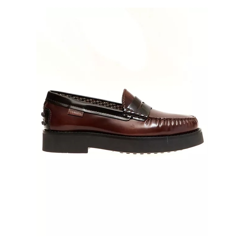 Tod's Loafer Extralight Brushed Leather Moccasin Brown