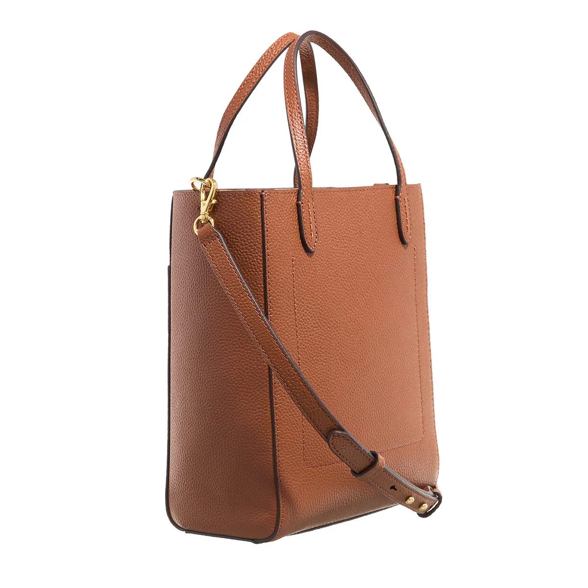 Lauren Ralph Lauren Shoppers & Totes Cmryn Sm Shp-Tote-Small in bruin