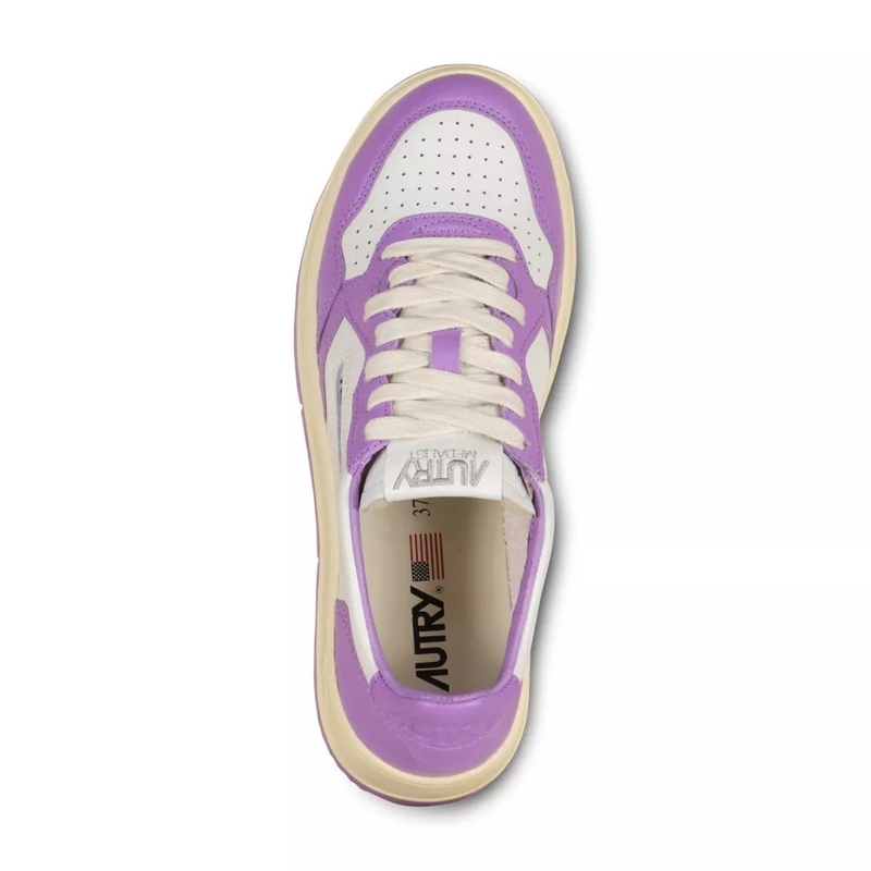 Autry International Low-Top-Sneaker Autry "Medalist" Low Sneakers – Purple Purple (Image 9)