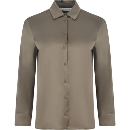 Max Mara Blusen Shirts Beige beige