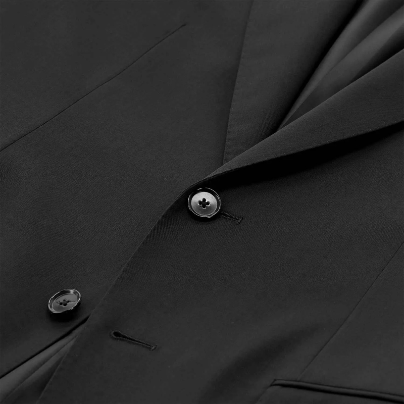 Emanuela Caruso Anzugkombination Zweiteiliger Anzug Aida aus Wolle blau(Image 9)