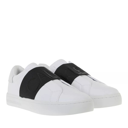 Calvin Klein Cupsole Slip On Sneakers Leather White sneaker à enfiler