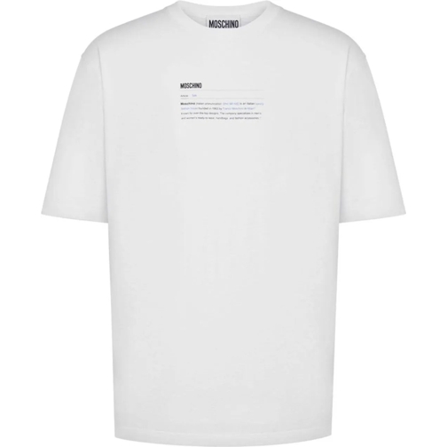 Moschino  T-shirts and Polos White weiß