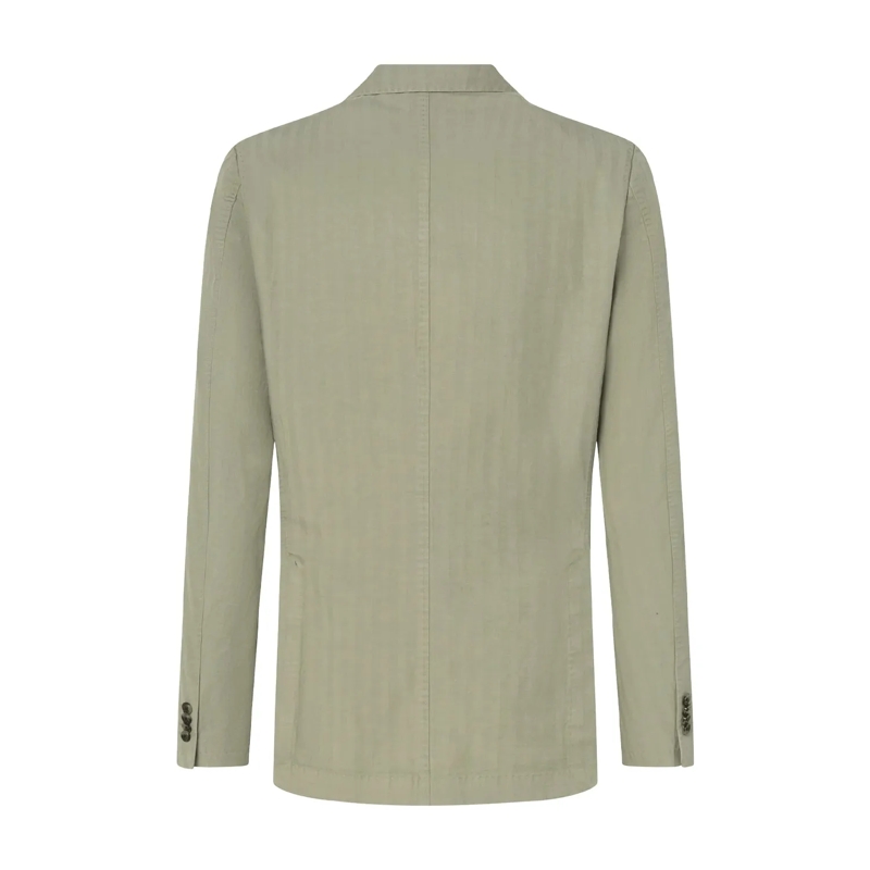 windsor. Anzugjacke Sakko aus Leinenmix blau(Image 6)