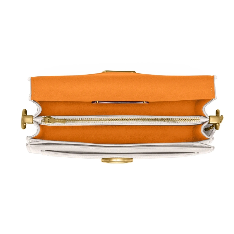 Coach Schultertasche Polished Pebble Leather Tabby Shoulder Bag 20 Refr Chalk(Image 8)