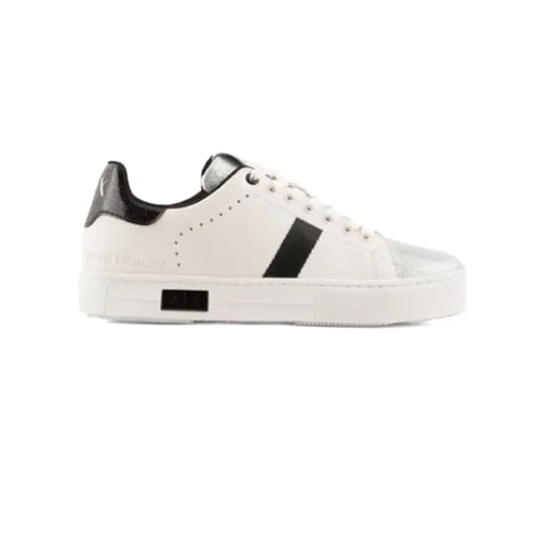 Armani Exchange Lage-top sneaker White Leather Sneakers White