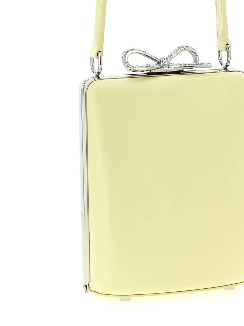 Self-portrait Hobo bags 'Yellow Leather Bag' Handbag in geel