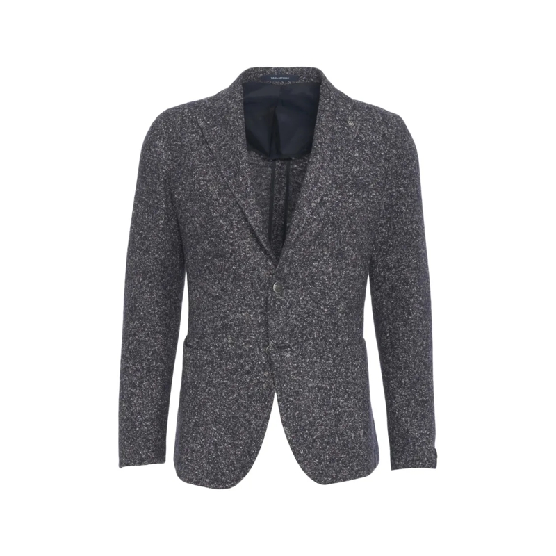 Tagliatore Blazer Sophisticated Blue Blazer Grey