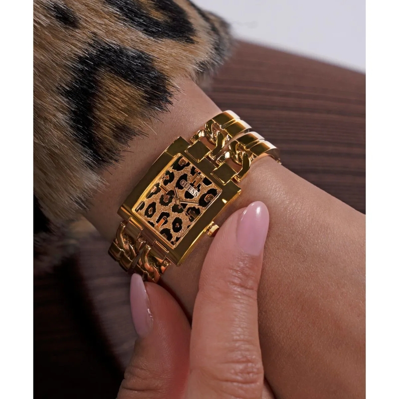 Guess Quarzuhr Quarz Analog Uhr Mod Id gold(Image 3)