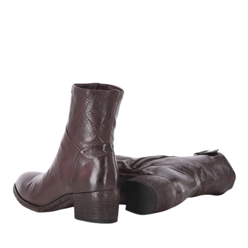 Officine Creative Schnürschuhe Stiefelette Denner mit Absatz rot(Image 2)