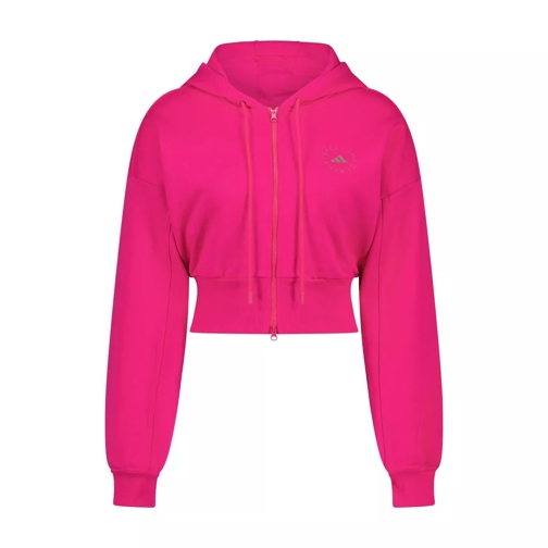 Adidas By Stella Mccartney Cropped Sweatjacke mit Logo 48104273379674 Pink 