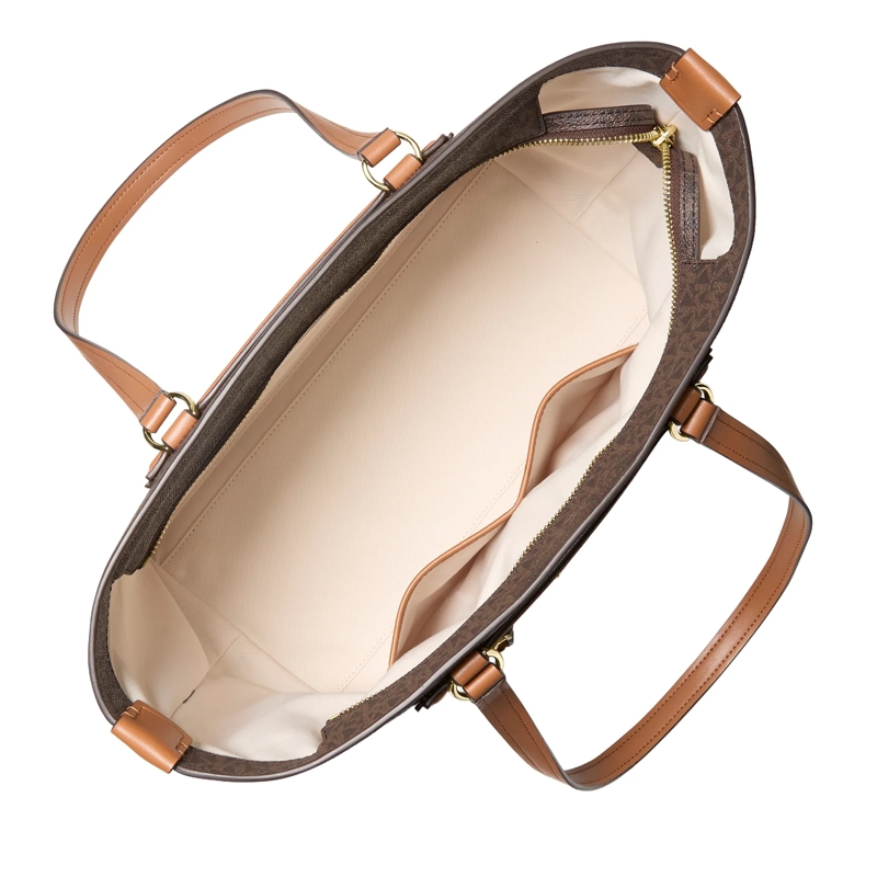 MICHAEL Michael Kors Shopper Md Ew Tz Tote Brn/acorn(Image 3)