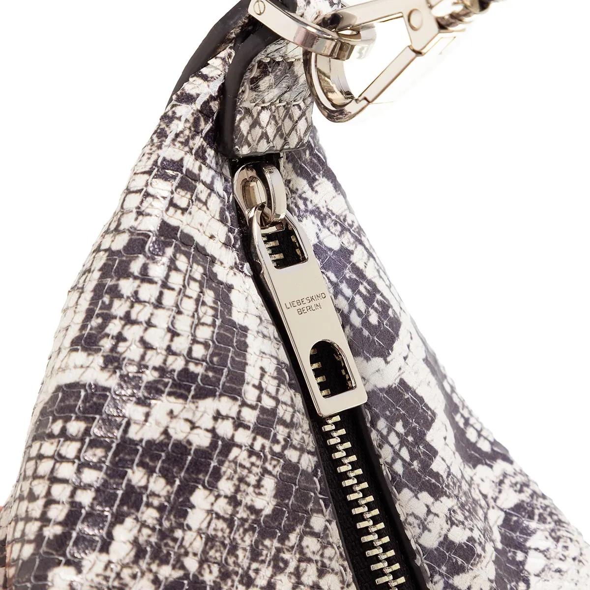 Thumbnail - Liebeskind Berlin Hobo Bags - Paris Snake Hobo Bag S - Gr. unisize - in Schwarz - für Damen