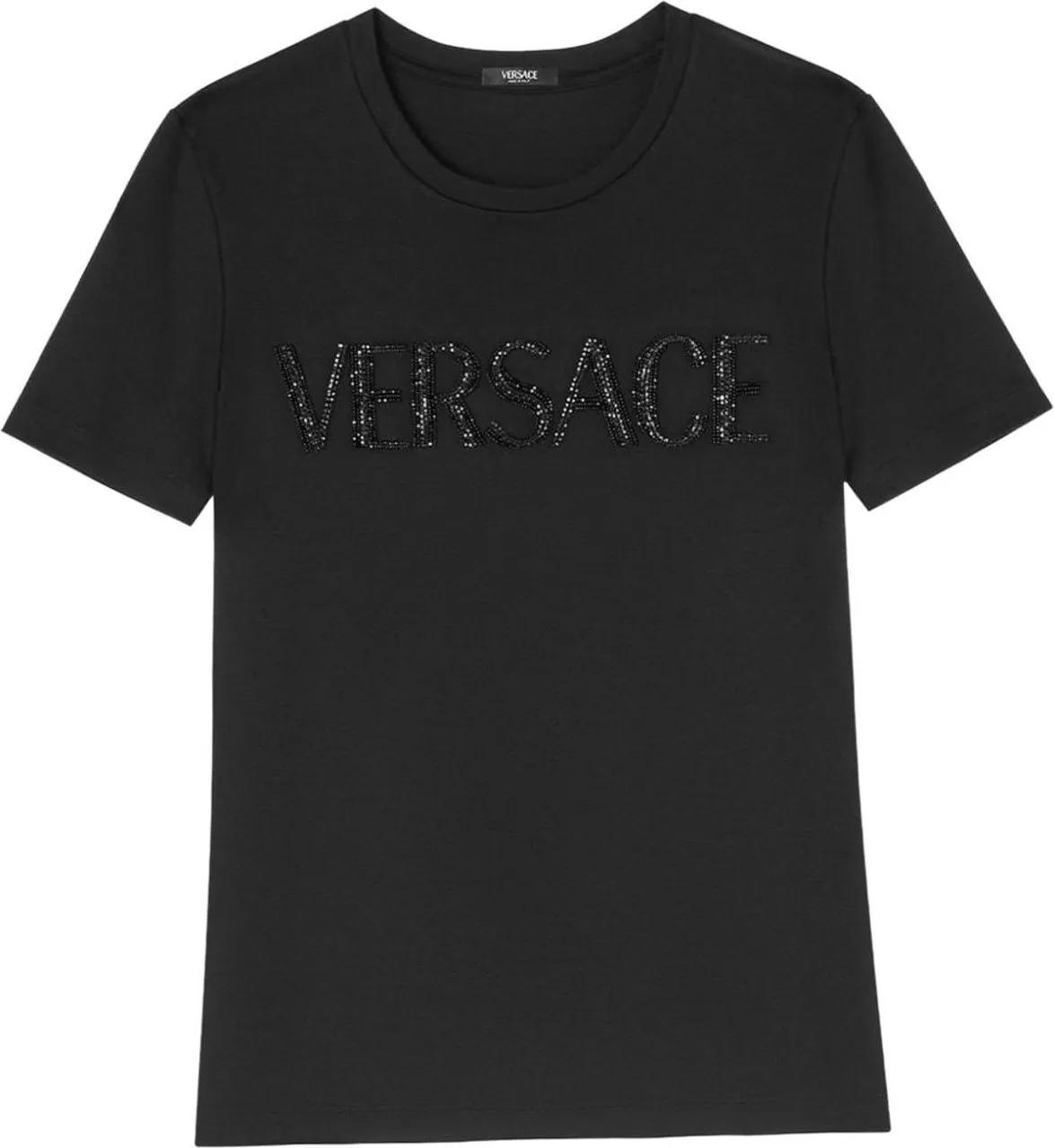 Versace - Top Black - Größe 38 - schwarz