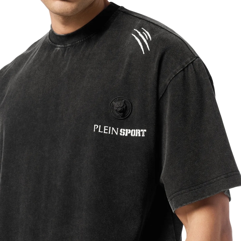 Plein Sport T-Shirt T-Shirt Rundhalsausschnitt schwarz(Image 5)