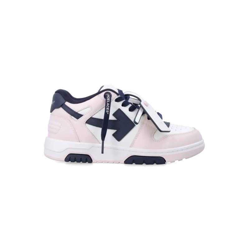 Off-White Lage-top sneaker Signature Arrow Motif Women's Sneakers In Recycled Pink