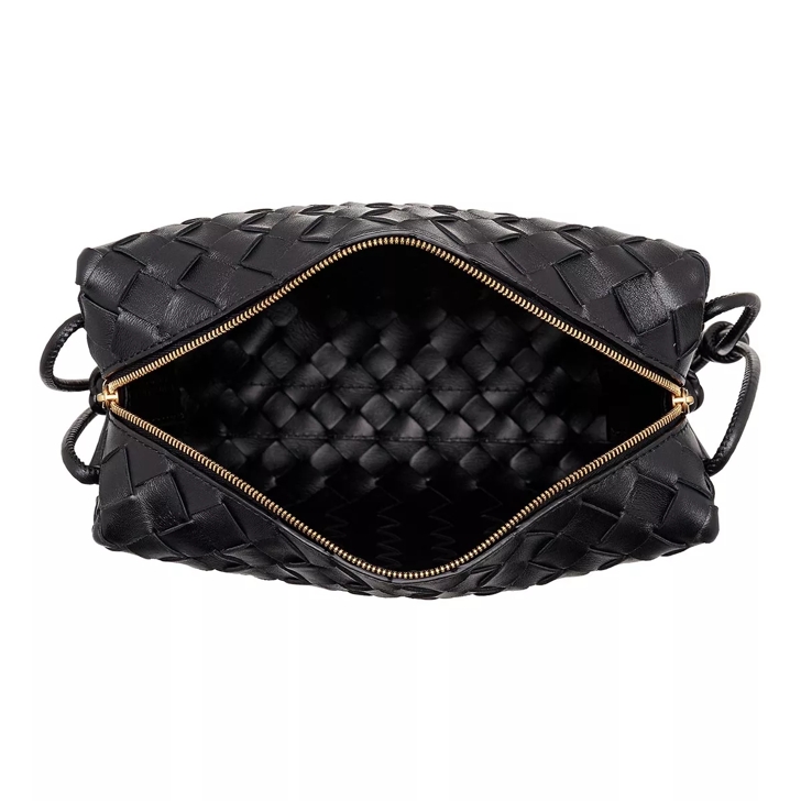 Bottega Veneta Small Loop Camera Bag Black, Camera Bag