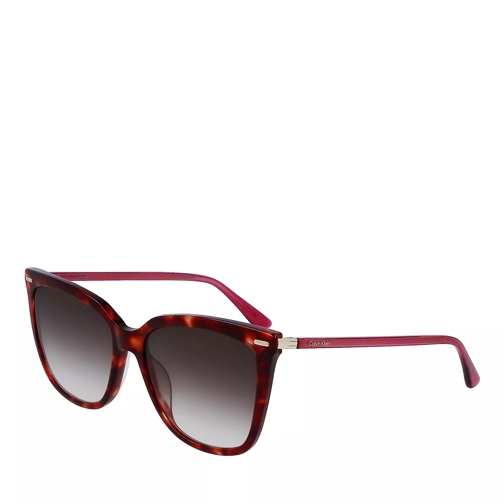 Calvin Klein CK22532S Burgundy Havana Sonnenbrille