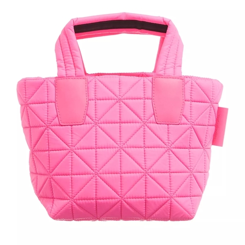 VeeCollective Vee Tote Mini Neon Pink Neon Pink Rymlig shoppingväska