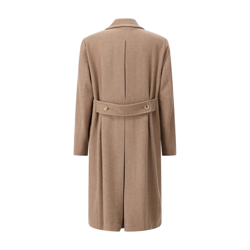 Boglioli Übergangsmantel Mantel aus Woll-Kaschmir-Mix braun(Image 2)