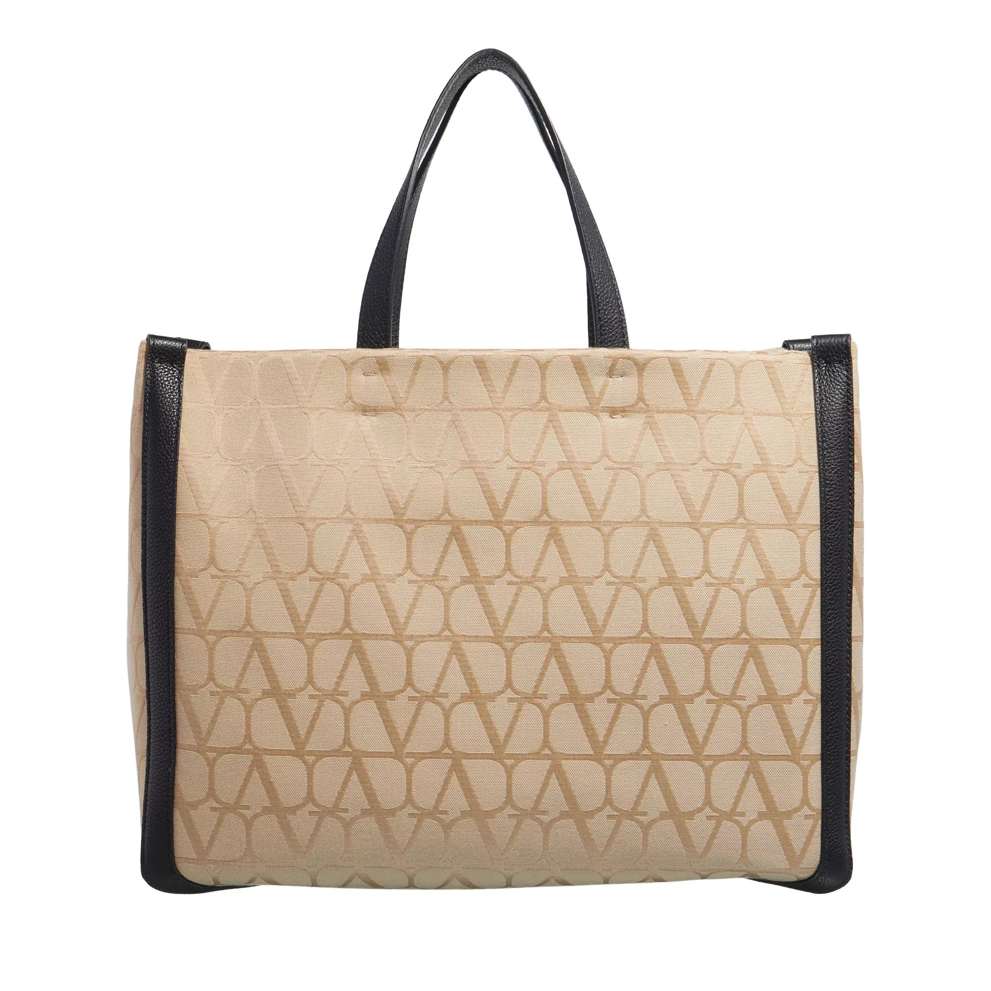 Valentino Garavani Tote - Medium Tote Bag - Gr. unisize - in Beige - für Damen