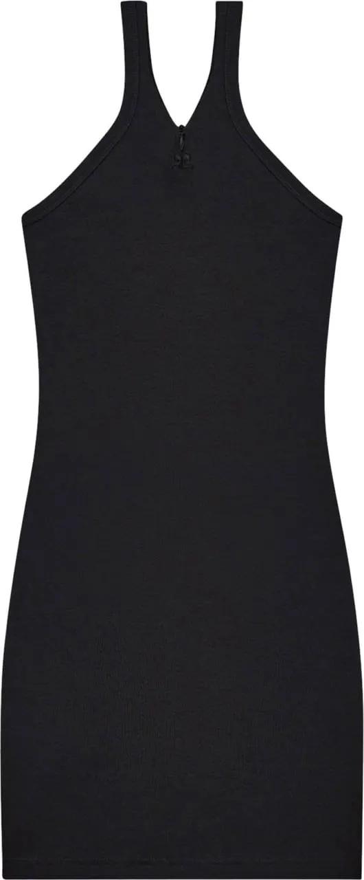 Thumbnail - Courrèges - 90's Criss Cross Mini Dress - Größe L - bunt