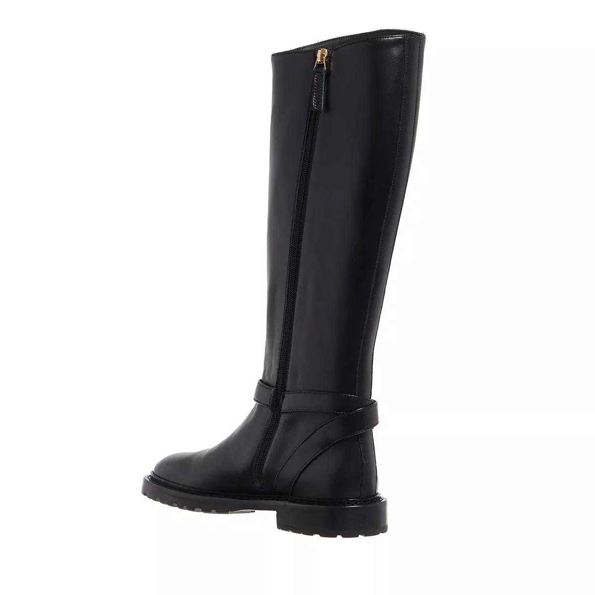 Moschino Sca.Nod.Cuoioroccia30 Vitello Nero | Stiefel