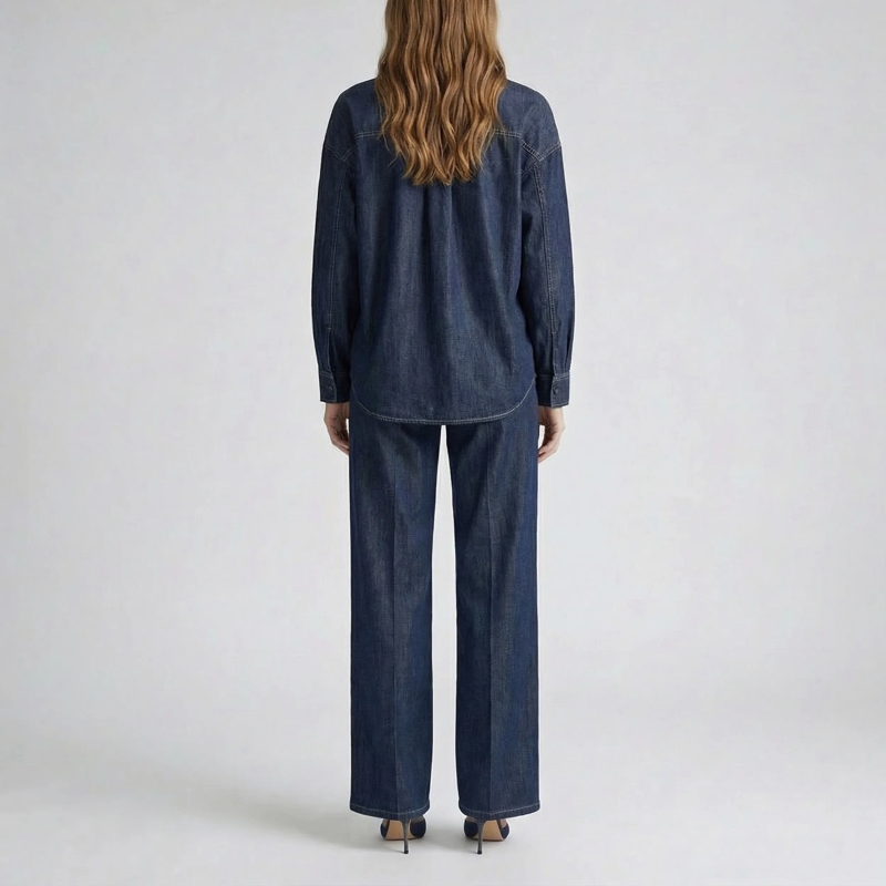 Marc Aurel Wide Leg Jeans Jeans blau(Image 4)