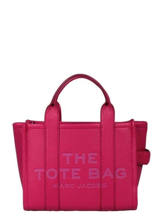 Marc Jacobs Totes - The Leather Small Tote Bag - Gr. unisize - in Rosa - für Damen