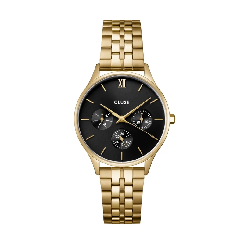 CLUSE Chronographe Minuit Uhr Gold