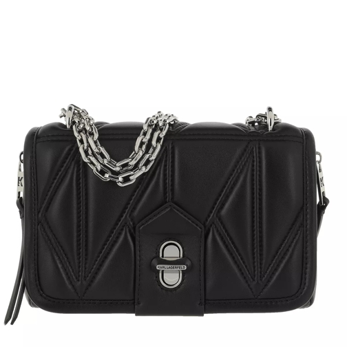 Karl Lagerfeld Studio Zip Shoulderbag Black Crossbody Bag